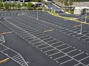 Commercial Parking Lot Striping by Valley Seal Coat