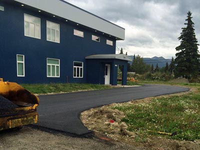 Paving Parking Lots and Driveways - Valley Seal Coat